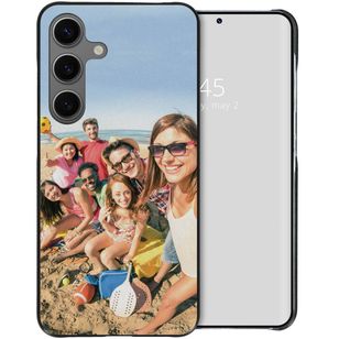 Gestalte deine eigene Hardcase Hülle Samsung Galaxy S24 Plus - Schwarz