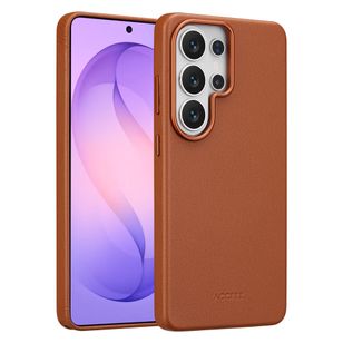 Accezz MagSafe Leather Backcover Samsung Galaxy S26 Ultra - Sienna Brown