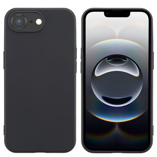 Accezz Color TPU Hülle Apple iPhone 17e / 16e - Schwarz