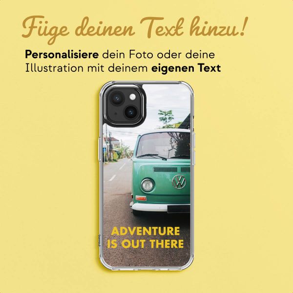 Gestalte deine eigene MagSafe Clear Case Apple iPhone 14 - Transparent