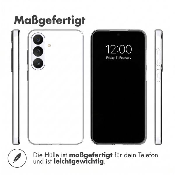 Accezz Clear TPU Backcover Samsung Galaxy S26 FE - Transparent