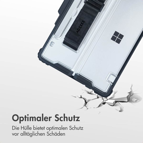 Accezz Robuste Hülle mit Ständer Microsoft Surface Pro 12 - Schwarz