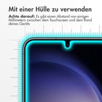 Accezz Displayschutz 2er-pack aus gehärtetem Glas Samsung Galaxy S22 / S23