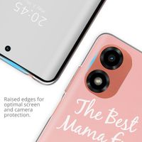 Gestalte deine eigene Clear Case Motorola Moto G04 / G24 / G24 Power - Transparent