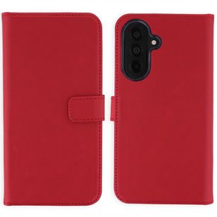 Selencia Echtleder Klapphülle Samsung Galaxy A37 (5G) - Rot