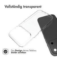 Accezz Clear TPU Backcover Apple iPhone 18 Pro Max / 17 Pro Max - Transparent