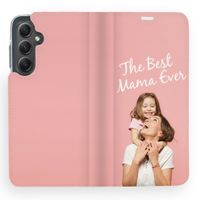Gestalte deine eigene Compact Gel Klapphülle Samsung Galaxy A35 - Weiß