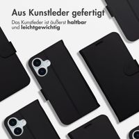 Accezz Wallet TPU Klapphülle Apple iPhone 17 - Schwarz
