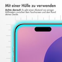 Accezz Displayschutz 2er-pack aus gehärtetem Glas Apple iPhone 18 Pro Max / 17 Pro Max / 16 Pro Max