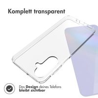 Accezz Clear TPU Backcover Samsung Galaxy A18 / A17 - Transparent