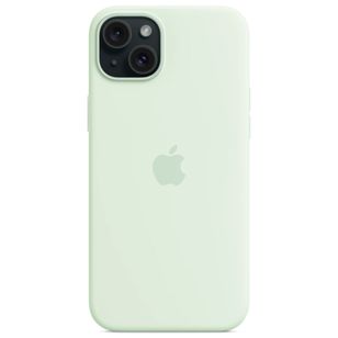 Apple Silikon-Case MagSafe Apple iPhone 15 Plus - Soft Mint