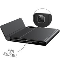 Accezz Bluetooth Keyboard Klapphülle Apple iPad Air 11 Zoll (2026) M4 / (2025) M3 / (2024) M2 / Air 5 (2022) / Air 4 (2020) / Pro 11 (2018/2020/2021/2022) - QWERTY / NL - Schwarz