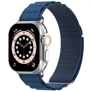 Accezz Nylon Alpine Armband für Apple Watch | 44/45/46/49 mm - Dark Blue