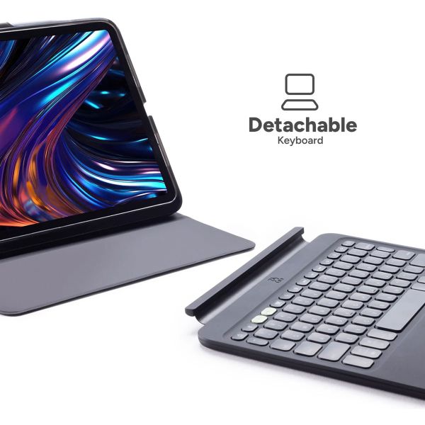 ZAGG Pro Keys 2 keyboard Klapphülle Apple iPad Pro 11 (2025) M5 / (2024) M4 - QWERTY / NL - Schwarz