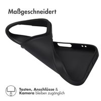 Accezz Color TPU Hülle Apple iPhone 17 Pro - Schwarz