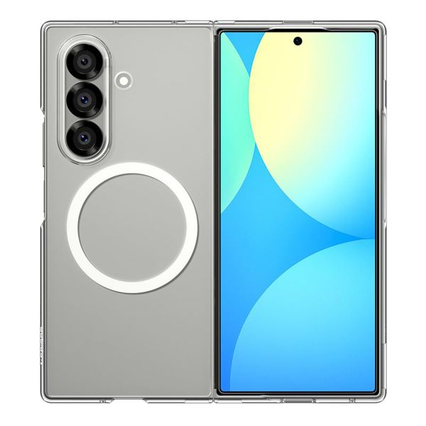 Spigen AirSkin Backcover MagSafe Samsung Galaxy Z Fold 7 - Clear / White
