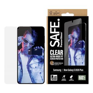 SAFE by PanzerGlass Ultra-Wide Fit Screenprotector inkl. Applikator Samsung Galaxy S26 Plus