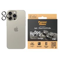 PanzerGlass Hoops Optic Rings Kameraschutz Apple iPhone 15 Pro / 15 Pro Max - Natural Titanium