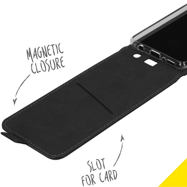 Accezz Flip Case Samsung Galaxy A41 - Schwarz