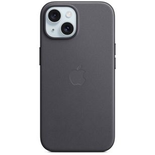 Apple FineWoven Back Cover MagSafe Apple iPhone 15 - Schwarz