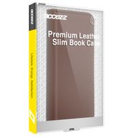 Accezz Premium Leather Slim Klapphülle Apple iPhone 14 Pro Max - Braun