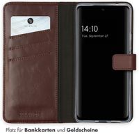Selencia Echtleder Klapphülle Samsung Galaxy A53 - Braun