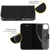 Accezz Wallet TPU Klapphülle Xiaomi Redmi 9C - Schwarz