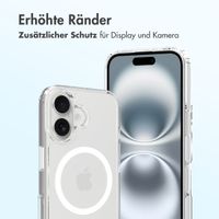 Accezz Xtreme Impact Backcover mit MagSafe Apple iPhone 16 - Transparent