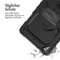 Accezz Robustes Back Cover mit Schultergurt Apple iPad Air 3 (2019) / Pro 10.5 (2017) - Schwarz