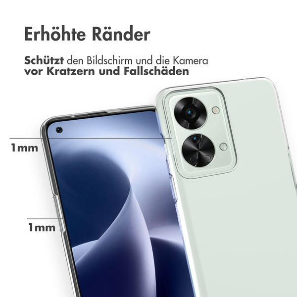 Accezz Clear TPU Backcover OnePlus Nord 2T - Transparent