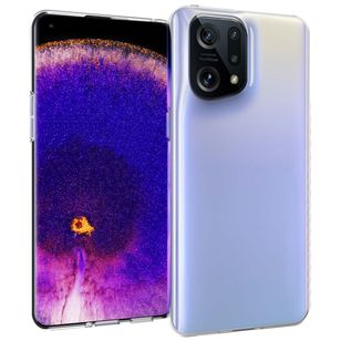 Accezz Clear TPU Backcover Oppo Find X5 Pro 5G - Transparent