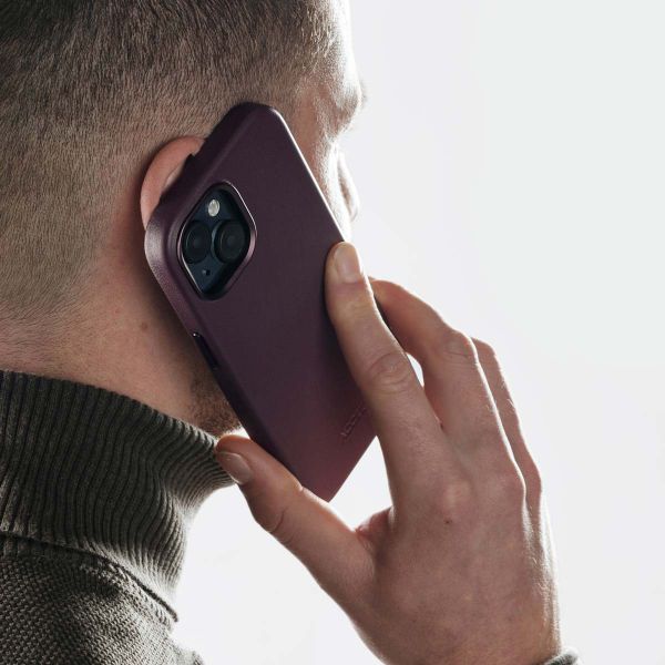 Accezz MagSafe Leather Backcover für das Samsung Galaxy S25 Ultra - Heath Purple