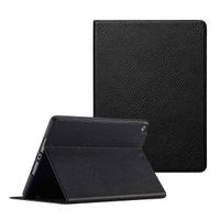 Selencia Riva Klapphülle Apple iPad 9 (2021) 10.2 Zoll / iPad 8 (2020) 10.2 Zoll / iPad 7 (2019) 10.2 Zoll - Schwarz