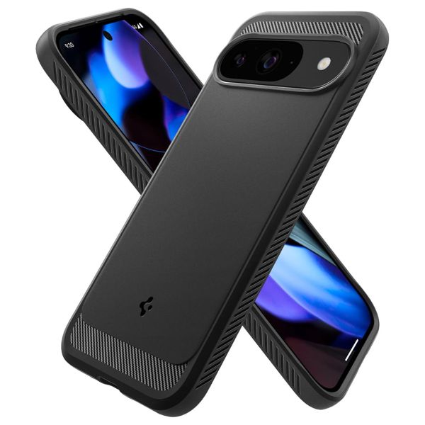 Spigen Rugged Armor Case Google Pixel 9 / 9 Pro - Schwarz