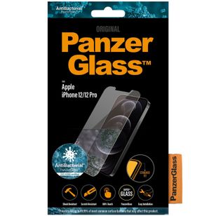 PanzerGlass Antibakterieller Screen Protector Apple iPhone 12 (Pro)