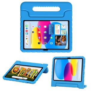 Accezz SchutzHülle mit Handgriff kindersicher Apple iPad 11 (2025) 11 Zoll A16 / iPad 10 (2022) 10.9 Zoll - Blau