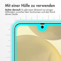 Accezz Displayschutz 2er-pack aus gehärtetem Glas Samsung Galaxy S24 Plus / S25 Plus