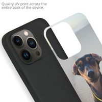 Gestalte deine eigene Apple iPhone 13 Pro Gel Hülle - Schwarz
