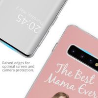 Gestalte deine eigene Clear Case Samsung Galaxy S10 - Transparent