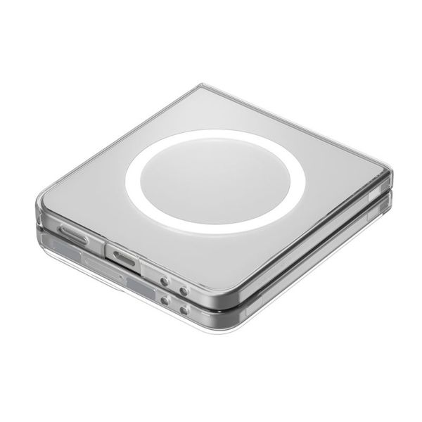 Spigen AirSkin Backcover MagSafe Samsung Galaxy Z Flip 7 - Clear / White