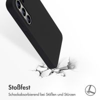 Accezz Liquid Silikoncase mit MagSafe Samsung Galaxy S26 - Schwarz