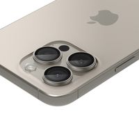 Spigen Optik Pro EZ Fit Lens Protector 2er-Pack Apple iPhone 16 Pro (Max) / 15 Pro (Max) - Titanium
