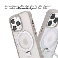 Accezz Ring Stand Backcover mit MagSafe Apple iPhone 13 Pro Max - Grau