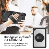 Accezz Robustes Back Cover mit Schultergurt Samsung Galaxy Tab A9 Plus - Transparent