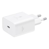 Samsung Original Power Adapter mit USB-C-Kabel - Ladegerät - USB-C-Anschluss - Fast Charger - 45 Watt - 1,8 m - Weiß