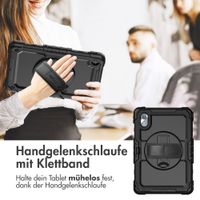 Accezz Robustes Back Cover mit Schultergurt Lenovo Idea Tab - Schwarz