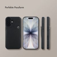 Selencia Riva Back Cover mit Kartenfach Apple iPhone 17 - Schwarz
