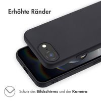 Accezz Color TPU Hülle Apple iPhone 17e / 16e - Schwarz
