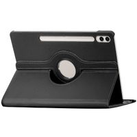 Gestalte deine eigene 360° drehbare Klapphülle Samsung Galaxy Tab S9 Ultra - Schwarz