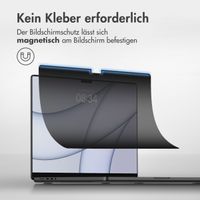 Accezz Magnetische Privacy Displayschutzfolie für Apple MacBook Air 13 Zoll (2018 - 2020) / Pro 13 Zoll (2018 - 2022)